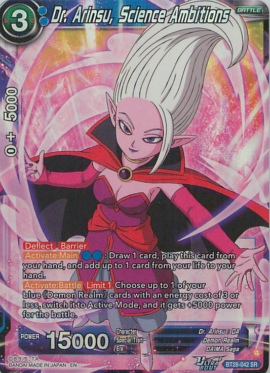 Dr. Arinsu Science Ambitions BT28-042