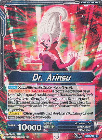 Dr. Arinsu Concocting Schemes BT28-029