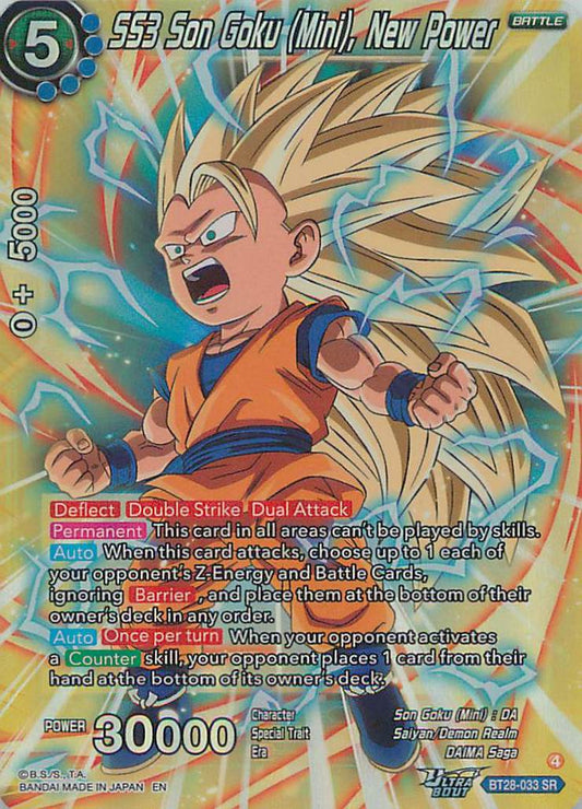 Ss3 Son Goku (Mini) BT28-033